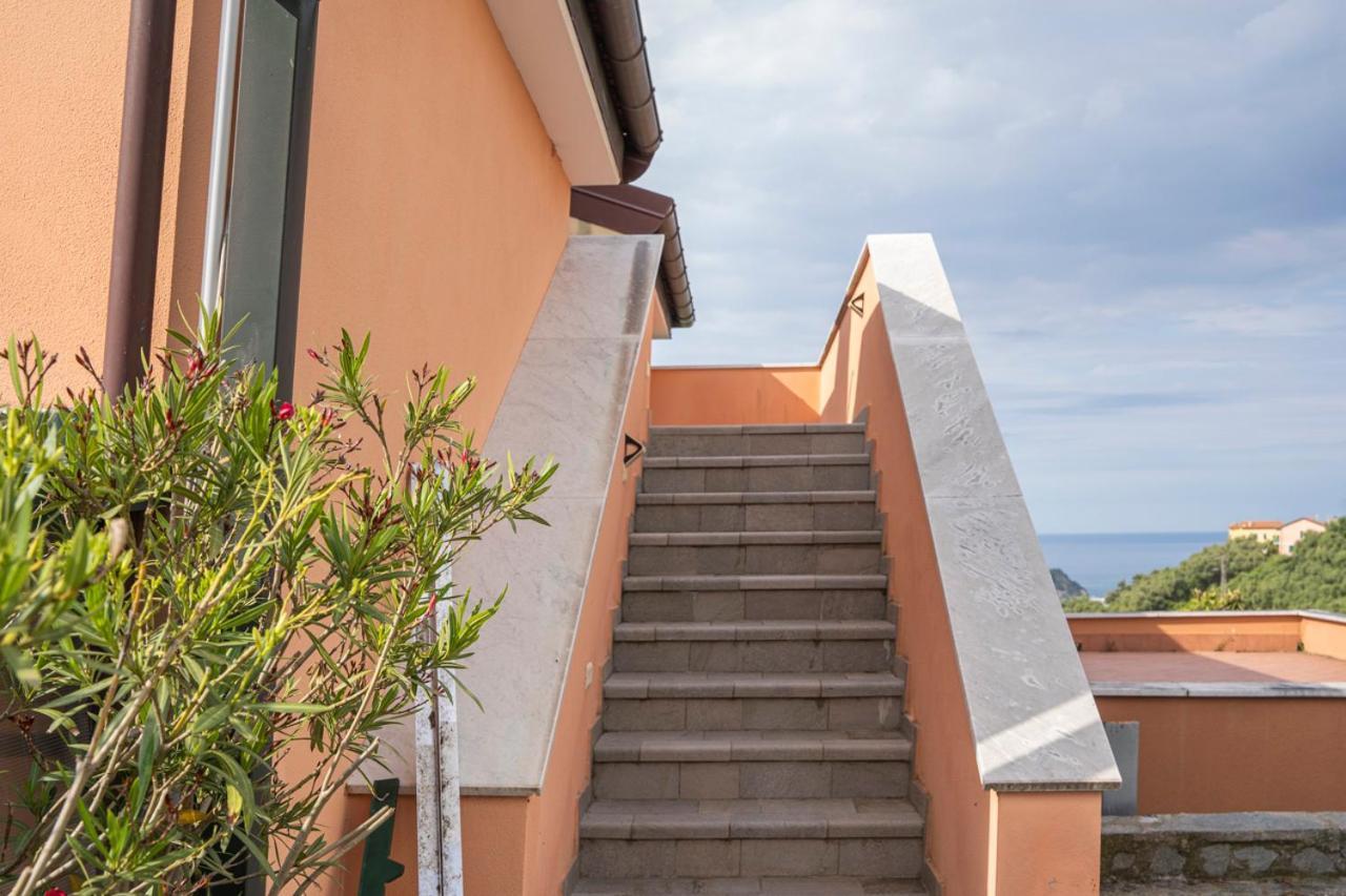 东塞斯特里016 - Casa Tranquilla Vista Mare, Pace E Natura - 10 Minuti Dalla Spiaggia公寓 外观 照片