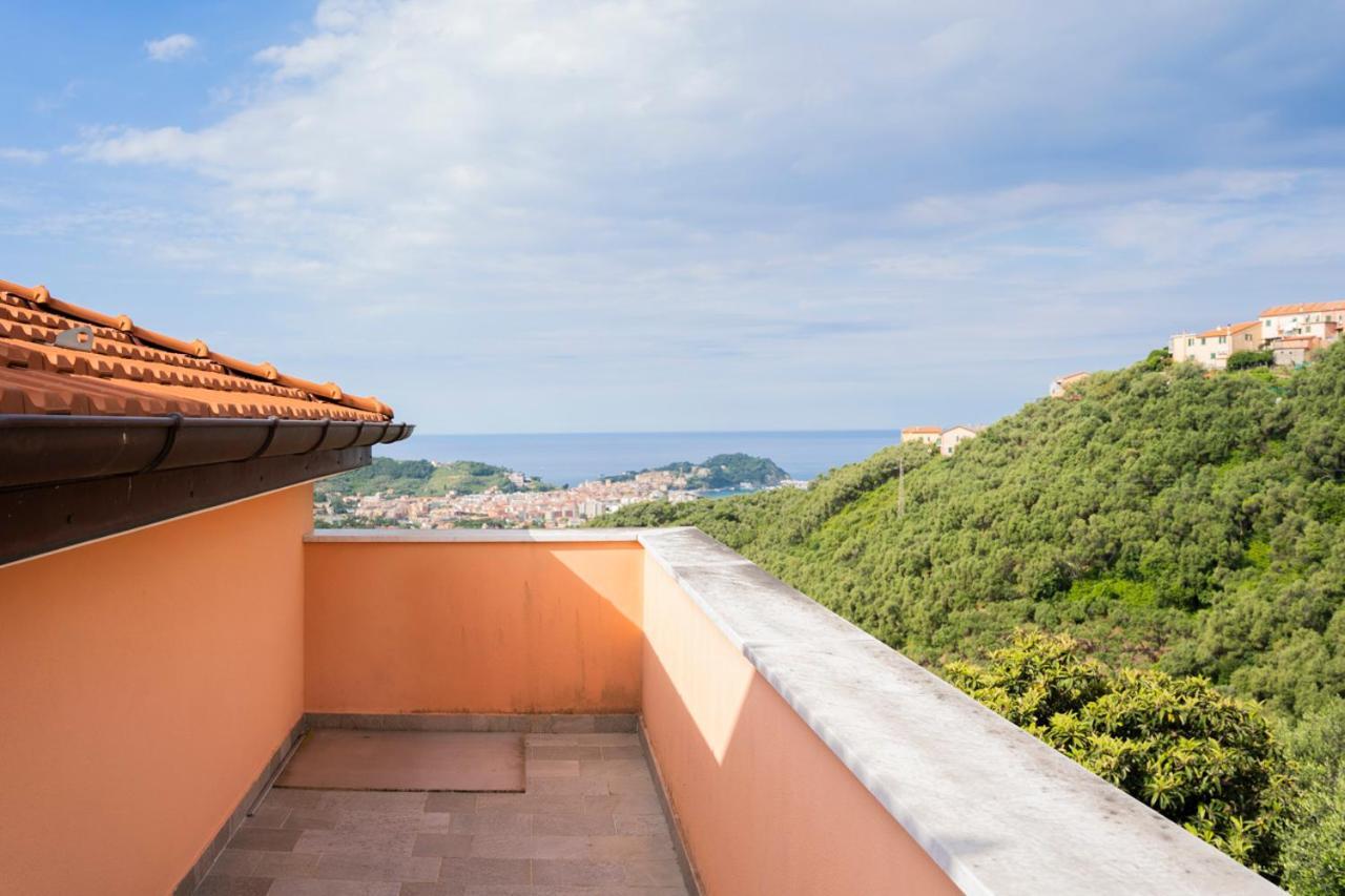 东塞斯特里016 - Casa Tranquilla Vista Mare, Pace E Natura - 10 Minuti Dalla Spiaggia公寓 外观 照片